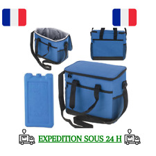 Sac isotherme 16 L Lunch bag pour travail pique-nique +  un pain de glace offert