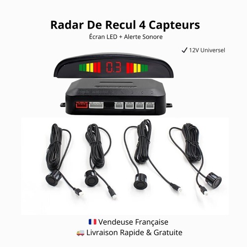 Système radar recul - recul, 12v