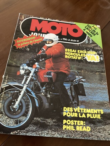 Magazine moto journal - 196, 1974