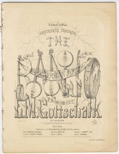 Louis moreau gottschalk d - moreau, /