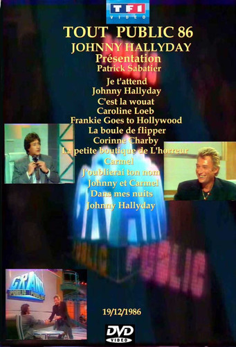 Johnny hallyday dvd - hallyday,