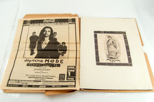 Depeche Mode 1993 Devotional Tour Program Book W/ Sleeve & '94 Summer Tour Flyer