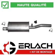 Silencieux arriere pour Opel