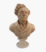 Statuette Albâtre Homme