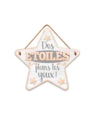 Plaque de porte chambre