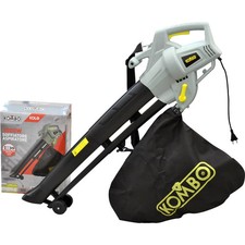 Aspirateur Souffleur Broyeur De Feuilles Sèches 3000W Sac Collecteur De 45 L