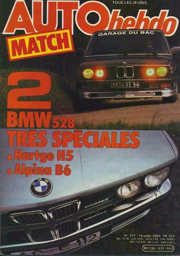 Auto hebdo 377 07 1983 - auto,