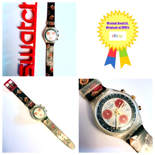 Swatch chrono usagé riding - usagé,