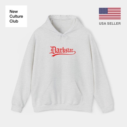 Darkstar text skateboard - text, red
