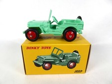 Jeep Willys verte fluo- DINKY