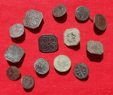 Lot of 14 Bronze Cape or Cufflinks!