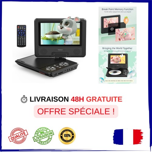 Yoton lecteur dvd portable - dvd,