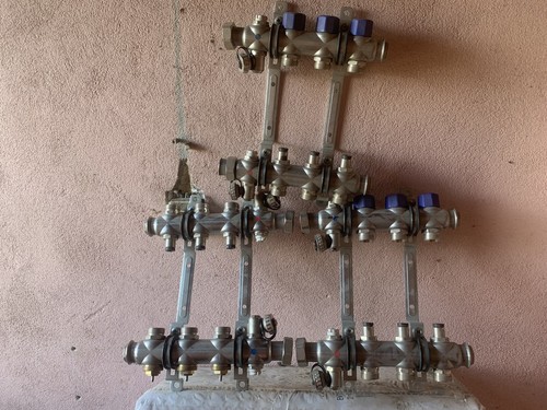 Nourrice chauffage sol inox - chauffage,