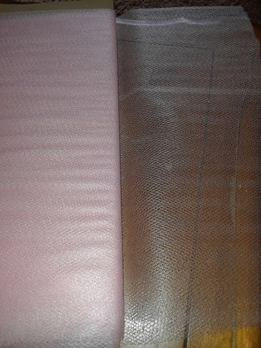 Lite pink tulle - 70",