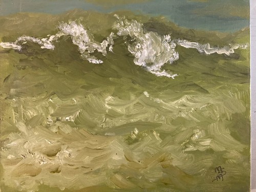 Très belle peinture - très, huile