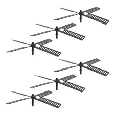  6 Pcs Feuille De Moulin À