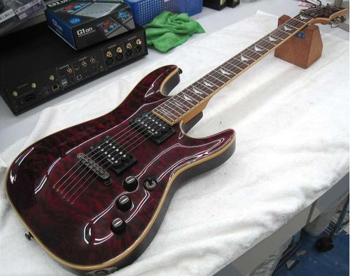 Guitare électrique schecter - électrique,