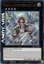 MINERVA, THE EMINENT FAITHFUL OF LIGHT • Ultra R • BLC1 IT013 • 1Ed • Yugioh!