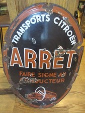 RARE PLAQUE EMAILLEE ORIGINAL