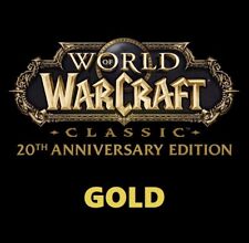 WOW Classic 20th Anniversary GOLD ? 200 500 1000 World of Warcraft Classic Gold