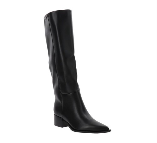 4us botte haute femme cuir - botte,