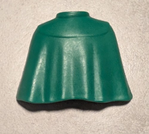 Playmobil cape courte verte - cape,