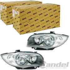 2x TYC H7/H7 Phares Li + Re Chrome Convient pour BMW 1er E81 E87 À Année Fab.