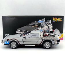 HW 1/18 Delorean BCJ97 Elite Back To The Future Time Machine Ultimate Edition