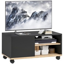 HOMCOM Meuble tv 80x45x39cm