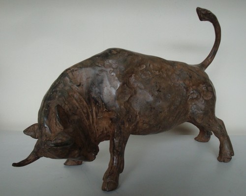 Statue sculpture taureau - statue,