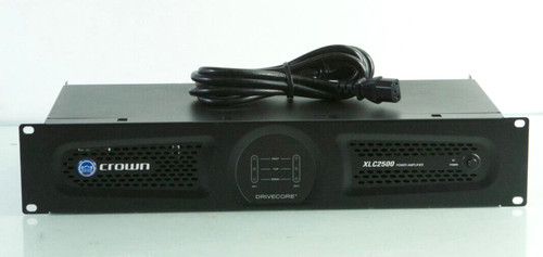 Crown xlc 2500 channel power - crown, 2-channel