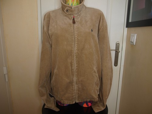 Blouson velour vintage polo - velour,