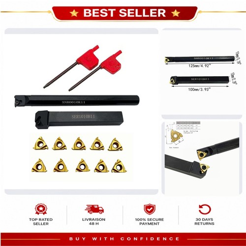 Kit outils filetage cnc - kit, de