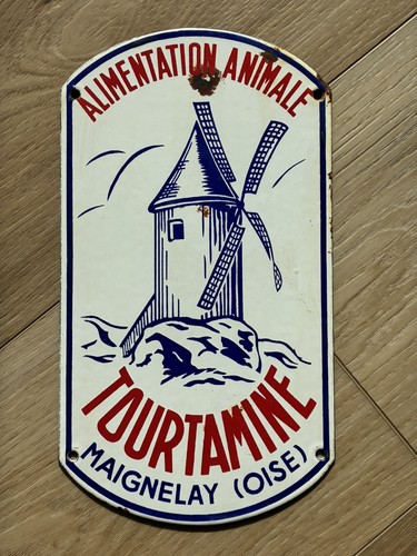 Plaque émaillée tourtamine - plaque,