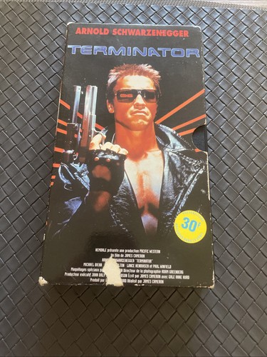 Vhs cassette terminator 1 - terminator,
