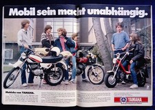 Yamaha Chappy, RD 50 M, DT 50 M Original 1981 Advertising