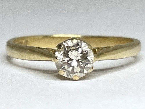 Bague solitaire classique - bague,