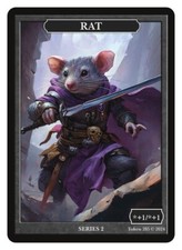 Rat Token Givememana Tokens Warhammer Magic the Gathering  MTG