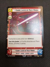 Star Wars Unlimited Lightsaber Card De Mace Windu 152/257