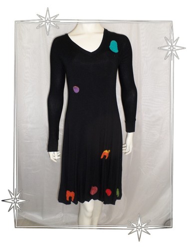 Robe boule noire - -,