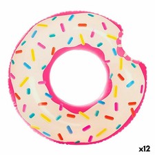 Roue gonflable Intex Donut Rose 107 x 99 x 23 cm [12 Unités]