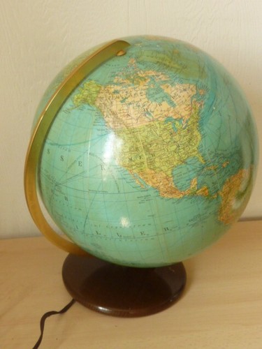 Ancien grand globe - ancien, terrestre