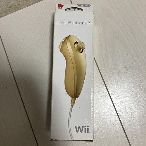 Nintendo wii golden nunchuk - wii,