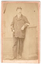 Soldat ambulancier ? 37 sur le kepi Guerre 1870 1871 Photo CDV militaire Paris