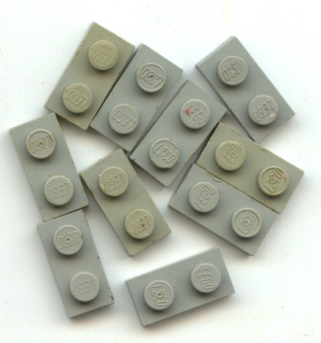 Lego plaques plates 1 x - 10,