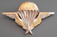 Patent Badge Paratrooper and Foreign Legion Drago Rom. ORIGINAL REP CHOC RCP