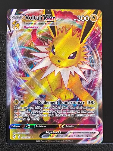 Carte pokémon voltali - carte,