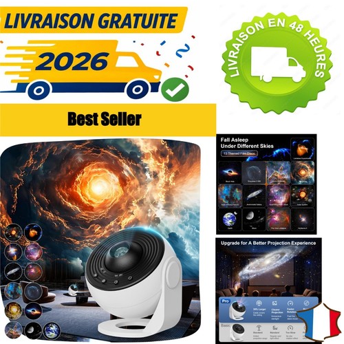 Projecteur ciel étoilé led - ciel,