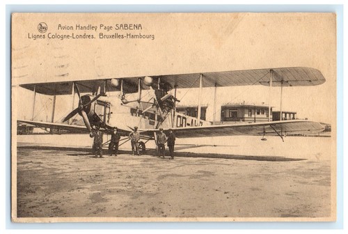 Handley page sabena - sabena, aircraft