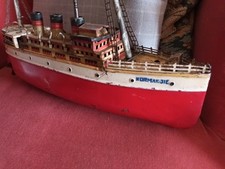 Jouet ancien bateau paquebot